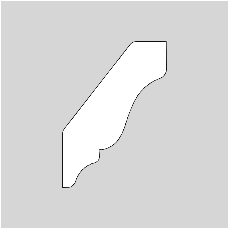 2-3/4" Crown Molding Profile Knives (2053)