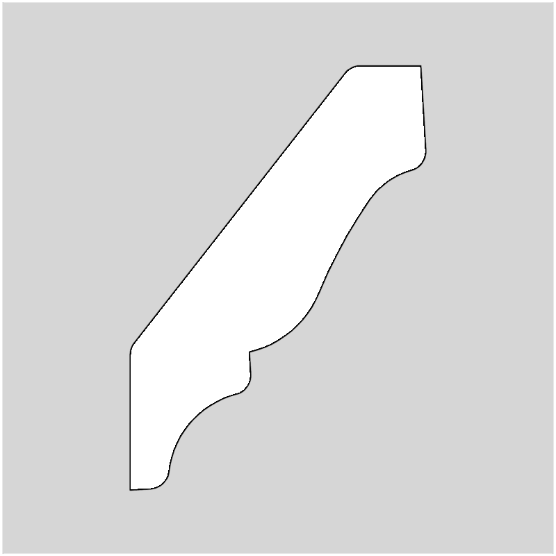 3-1/4" Crown Molding Profile Knives (2055)