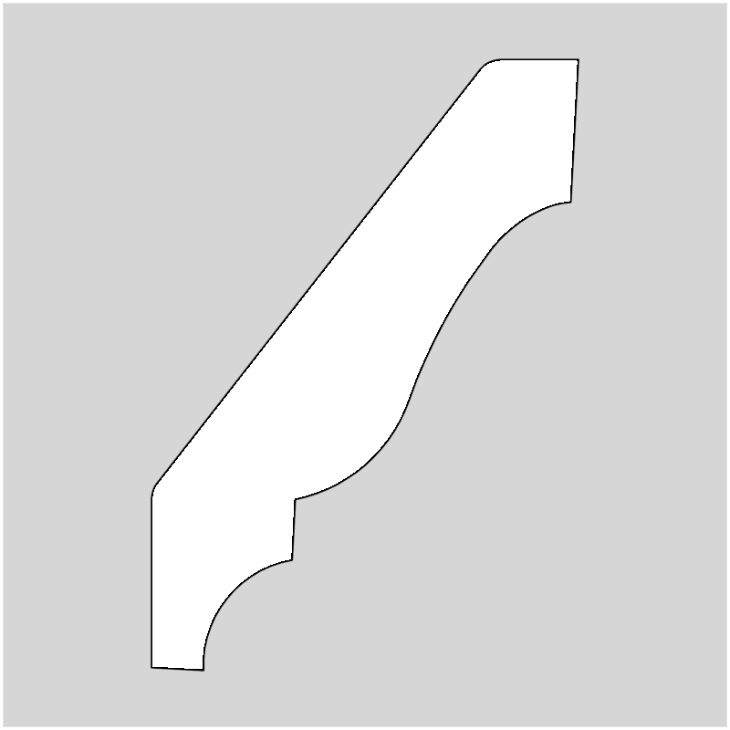 3-5/8" Crown Molding Profile Knives (2059)