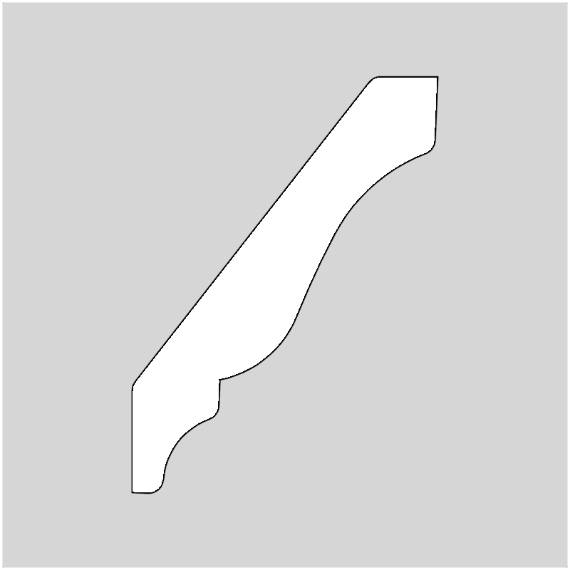 4-1/4" Crown Molding Profile Knives (2060)