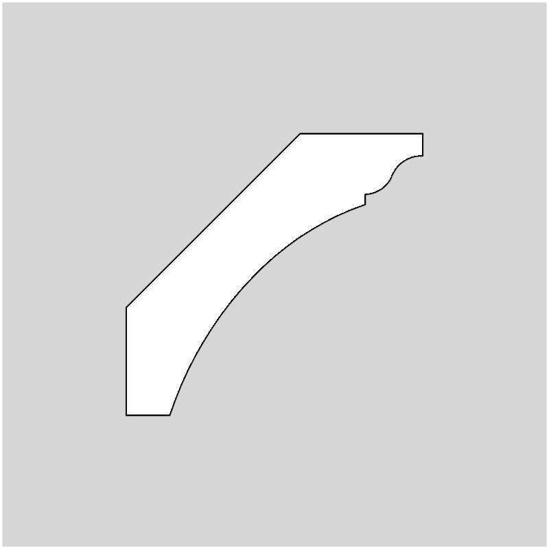 2-5/8" Crown Molding Profile Knives (2077)