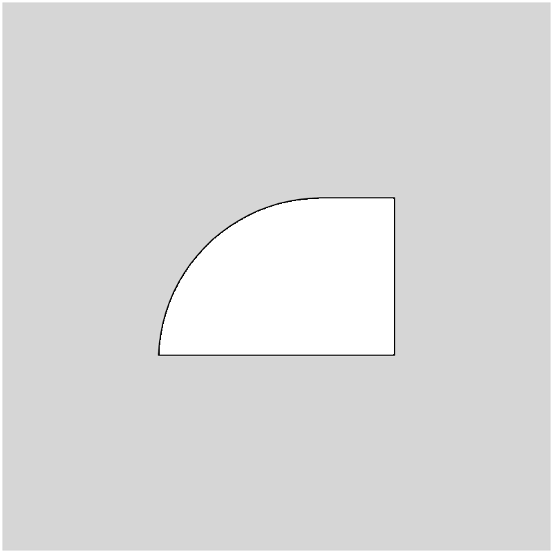 1/2" x 3/4" Shoe Molding Profile Knives, set of 2 (2150)