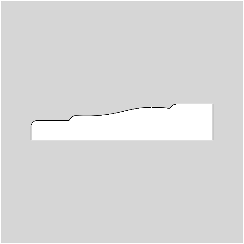 11/16" x 3-1/2" Casing Molding Profile Knives, set of 2 (2274)