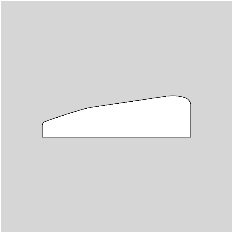 5/8" x 2-1/4" Casing Molding Profile Knives, set of 2 (2303)