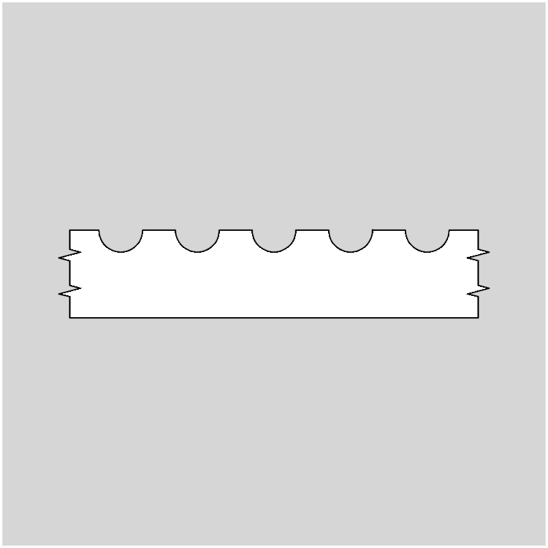 3" wide, 3/8" Flutes, Casing Molding Profile Knives, set of 2 (2901-CP)