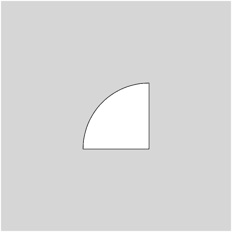 1/2" x 1/2" Quarter Round Molding Profile Knives, set of 2 (3002)