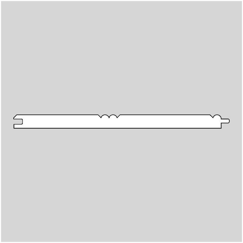 5/16" x 5" Bead Board Molding Profile Knives, set of 2 (3052)
