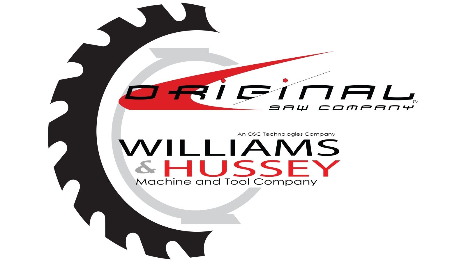 Joint Williams and Hussey/Original Saw logo