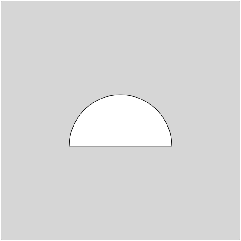 Half Round