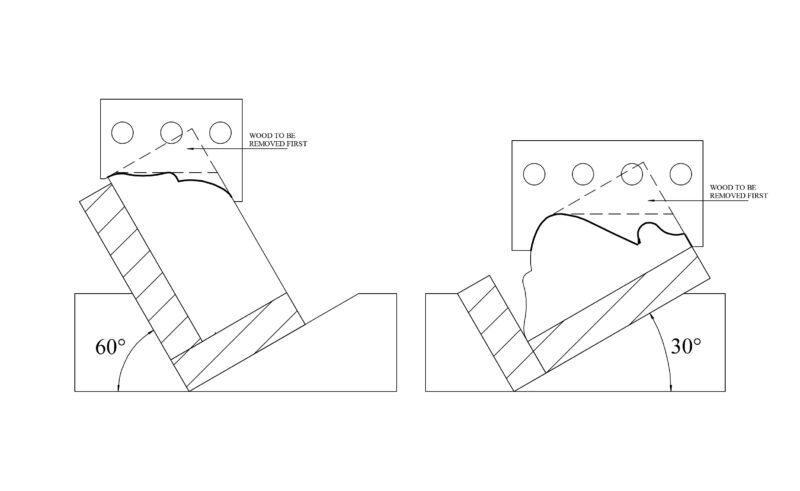Using a V-Block for Deep Cuts with the Williams & Hussey Molder
