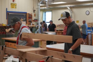 hands on experience at Woodworking America