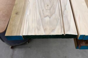 Finished custom moldings produced with consistent grain and smooth finish.