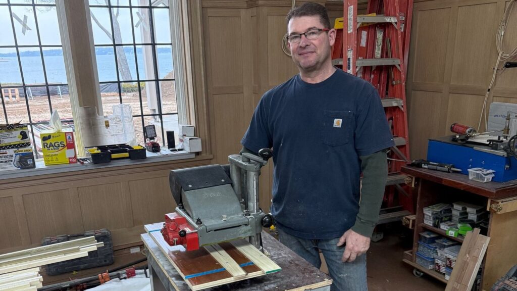 Williams & Hussey molder used by JFK Construction for custom molding